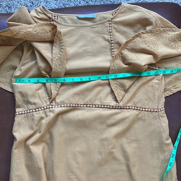 MNG by MANGO cotton eyelet flutter sleeve maxi dress - Picture 5 of 10